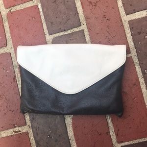 J. Crew Leather Envelope Clutch